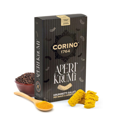 krumiretti salati con curcuma e pepe corino 200g