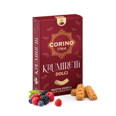 krumiretti con frutti di bosco